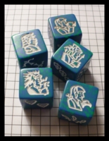 Dice : Dice - CDG - Dragon Dice - Rare Coral Elves